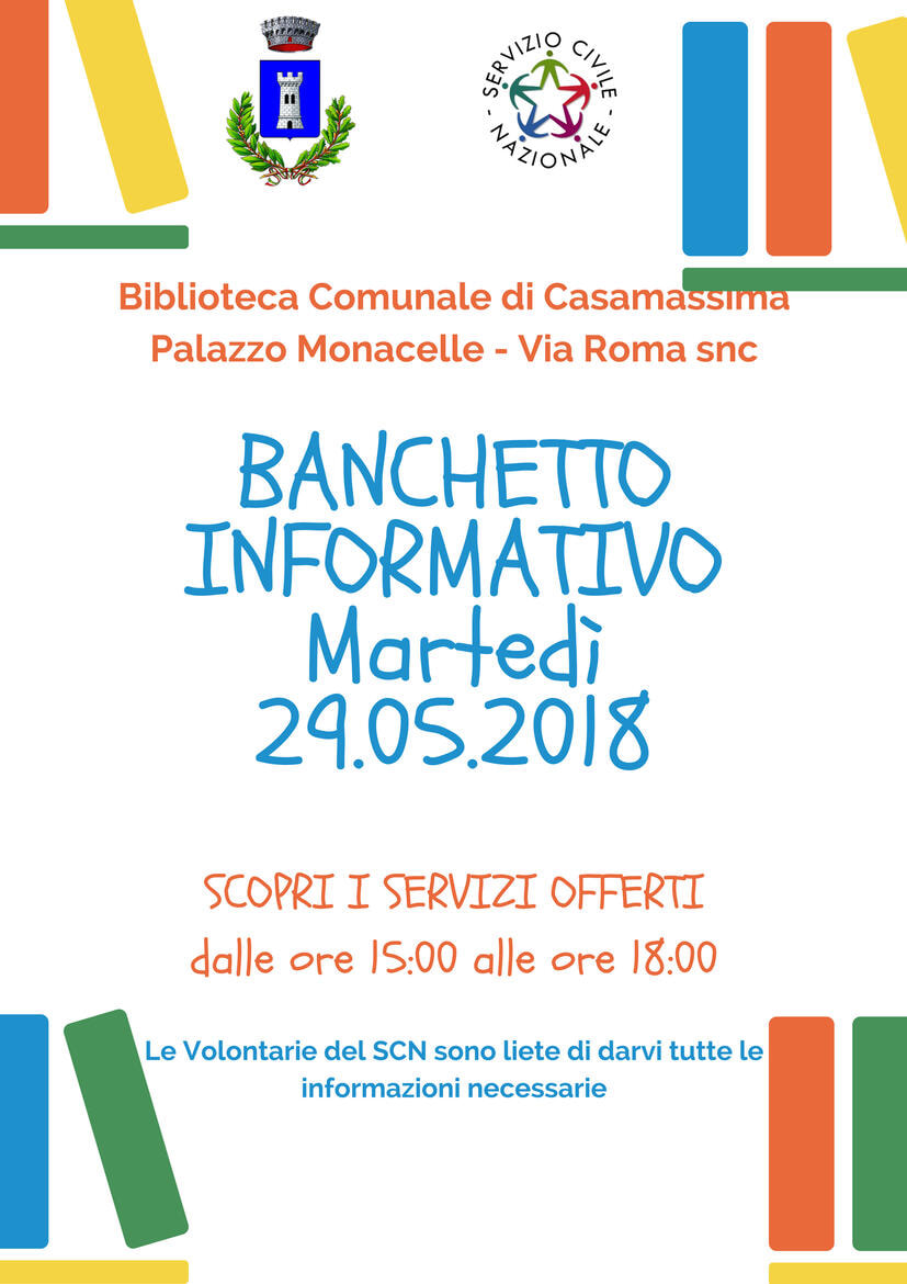 Immagine: Locandina banchetto