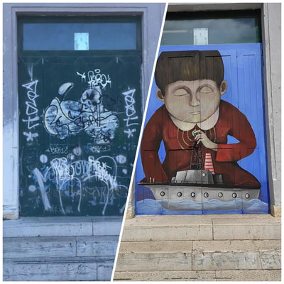 Immagine: Il_portone_in_Largo_Fiera_prima_e_dopo_lintervento324