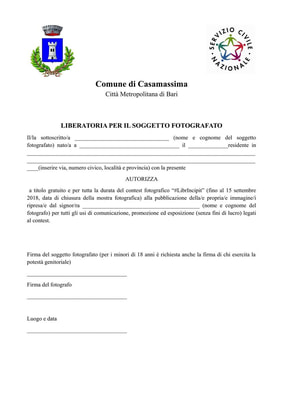 Immagine: Liberatoria