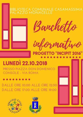 Immagine: Locandina banchetto