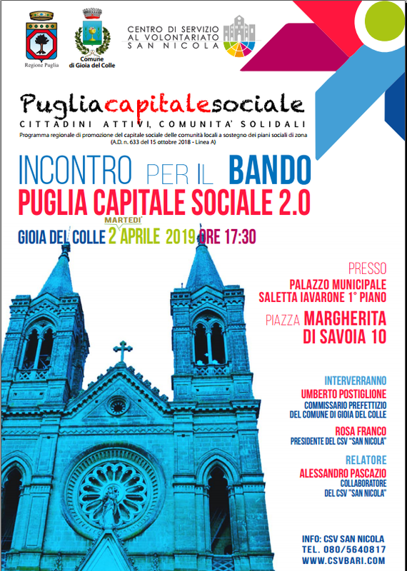 Immagine: Pugliacapitalesociale801